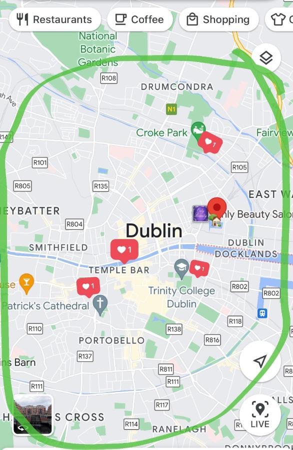 Customhouse Balcony View, Dublin 1 Hotel Ngoại thất bức ảnh